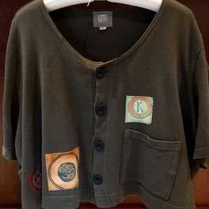 Blue Fish Brown Jacket, Size 2